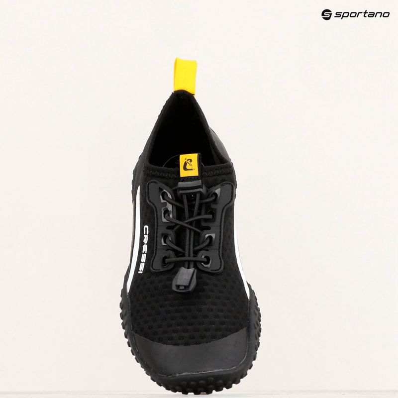 Cressi Sonar black/yellow water shoes 14