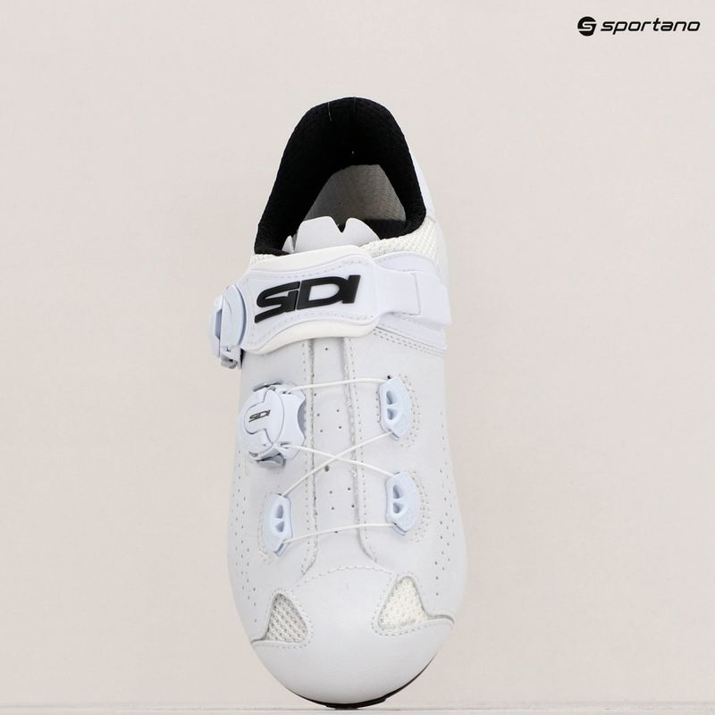 Sidi Genius 10 Woman white/white women's road shoes 13