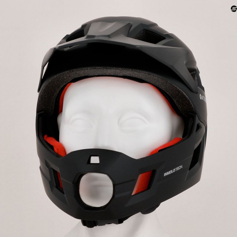 ATTABO Predator children's bicycle helmet black 10