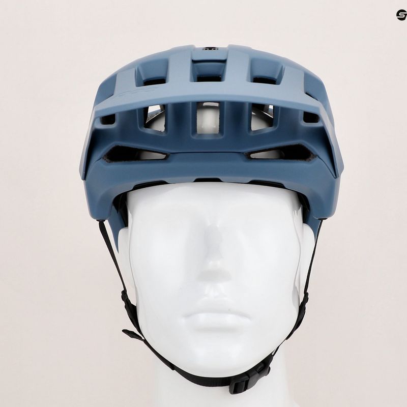 bicycle helmet POC Kortal calcite blue matt 8