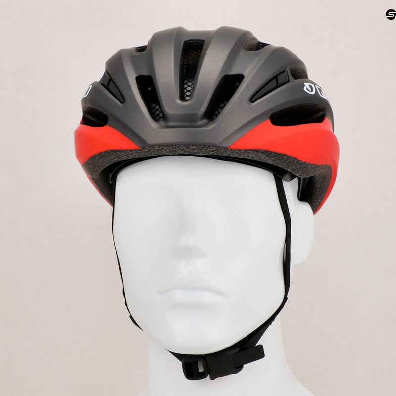 Giro Isode II Integrated MIPS bicycle helmet matte black/red 10