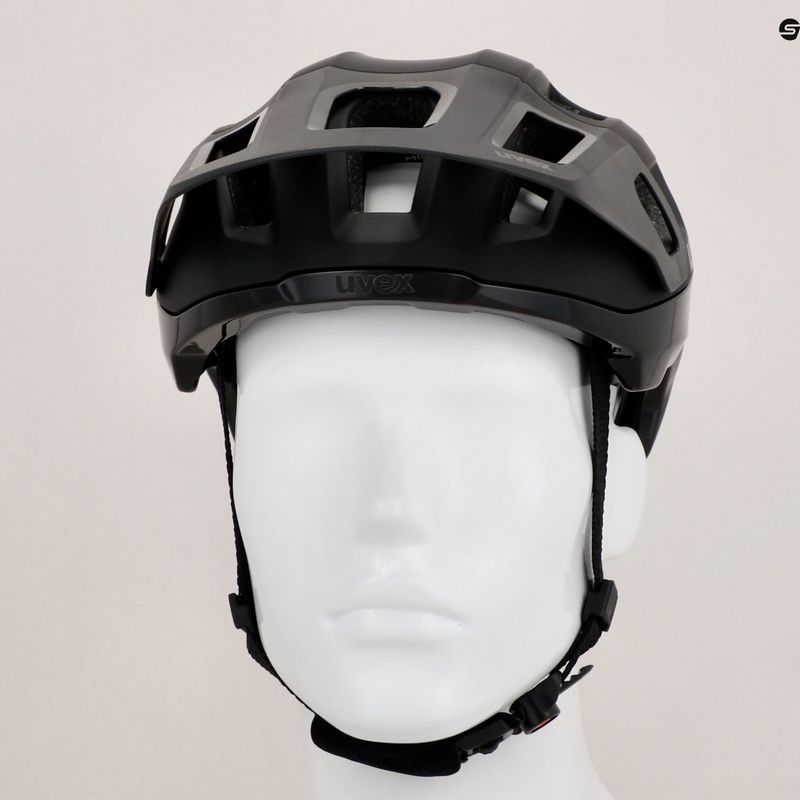 UVEX React MIPS bike helmet black matte 8