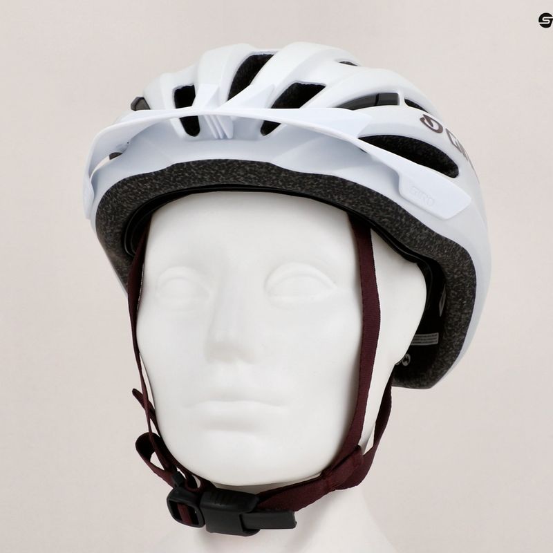 Giro Register II Integrated MIPS bicycle helmet matte white/dark cherry 10