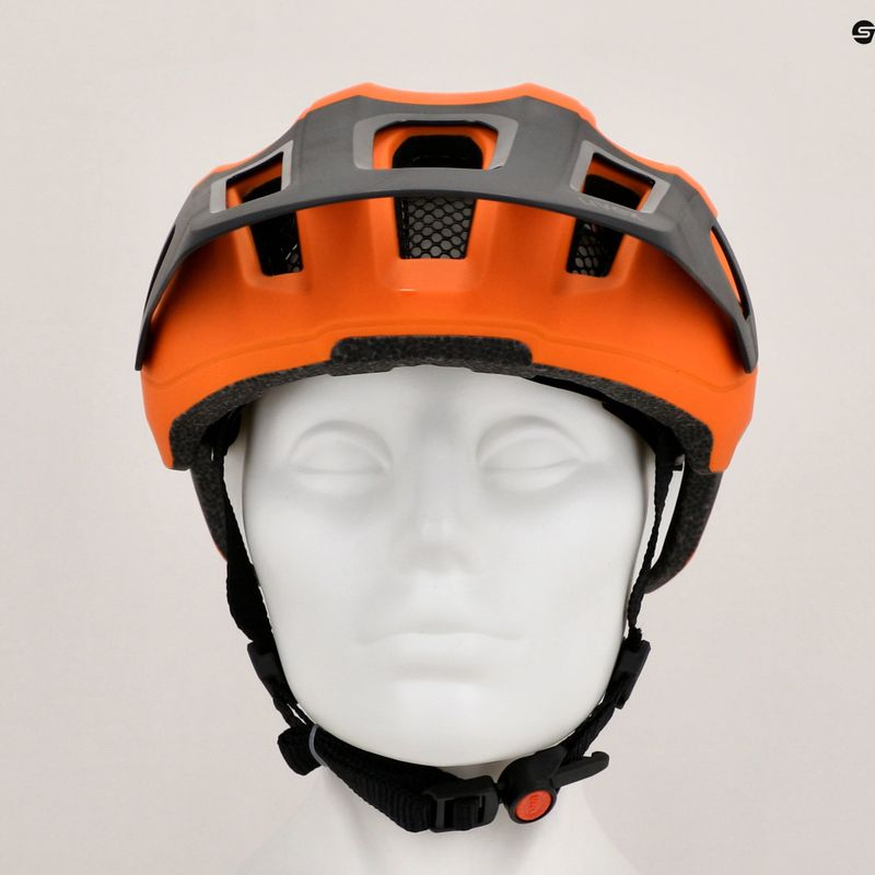 Children's bike helmet UVEX React MIPS Jr papaya matt 12