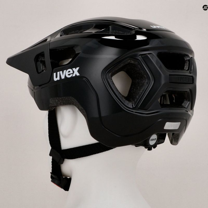 Children's bike helmet UVEX React Jr black 8