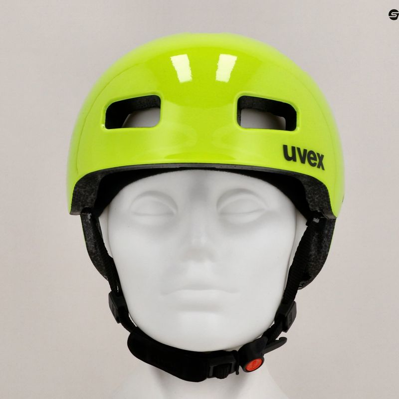 UVEX children's bike helmet HLMT 4 neon yellow 12