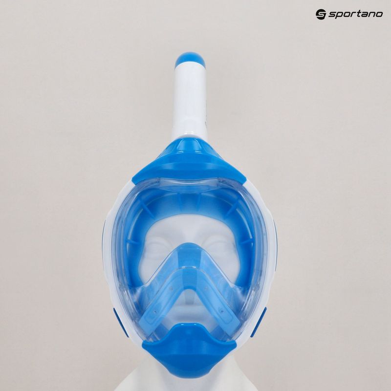 Children's full face mask for snorkelling AQUASTIC KAI Jr blue 13