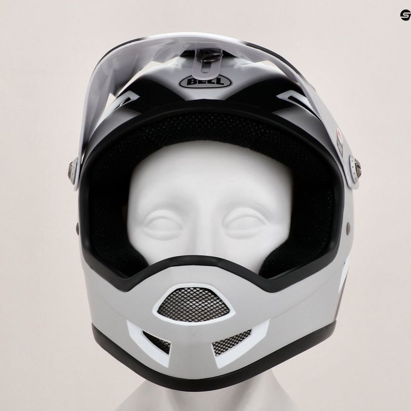 Bell Sanction matte black/white bicycle helmet 8