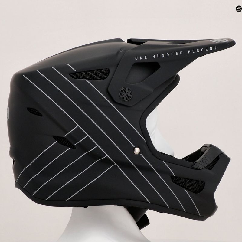 Children's bicycle helmet 100% Status Youth black 9