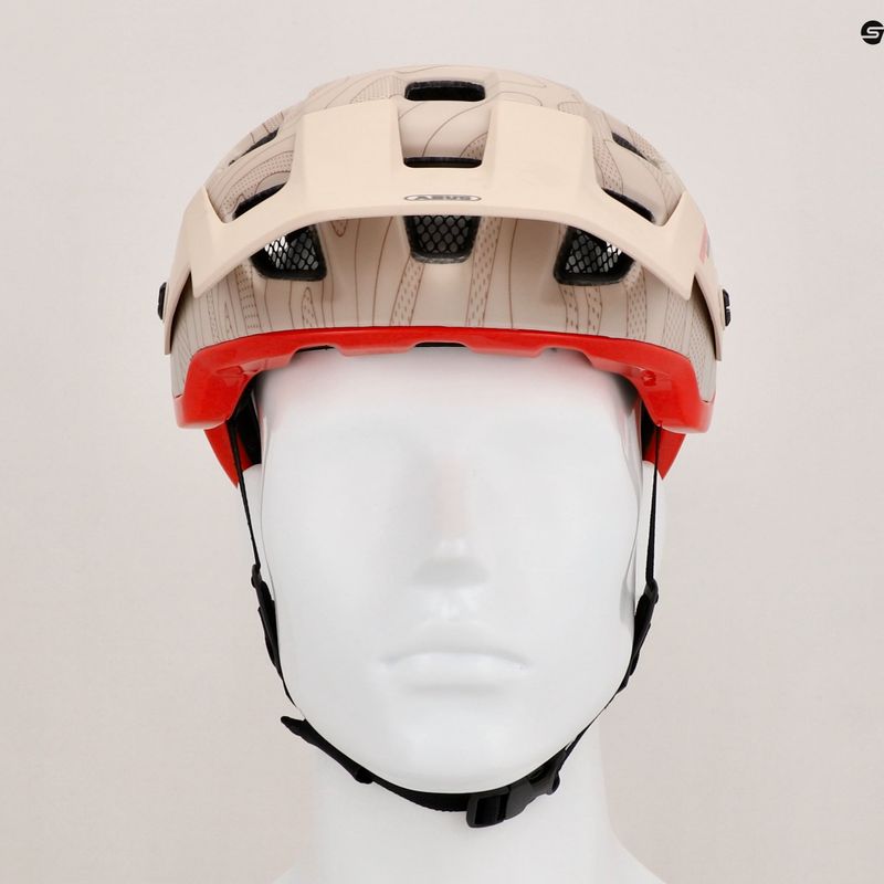 ABUS MoDrop dusky camel bicycle helmet 9