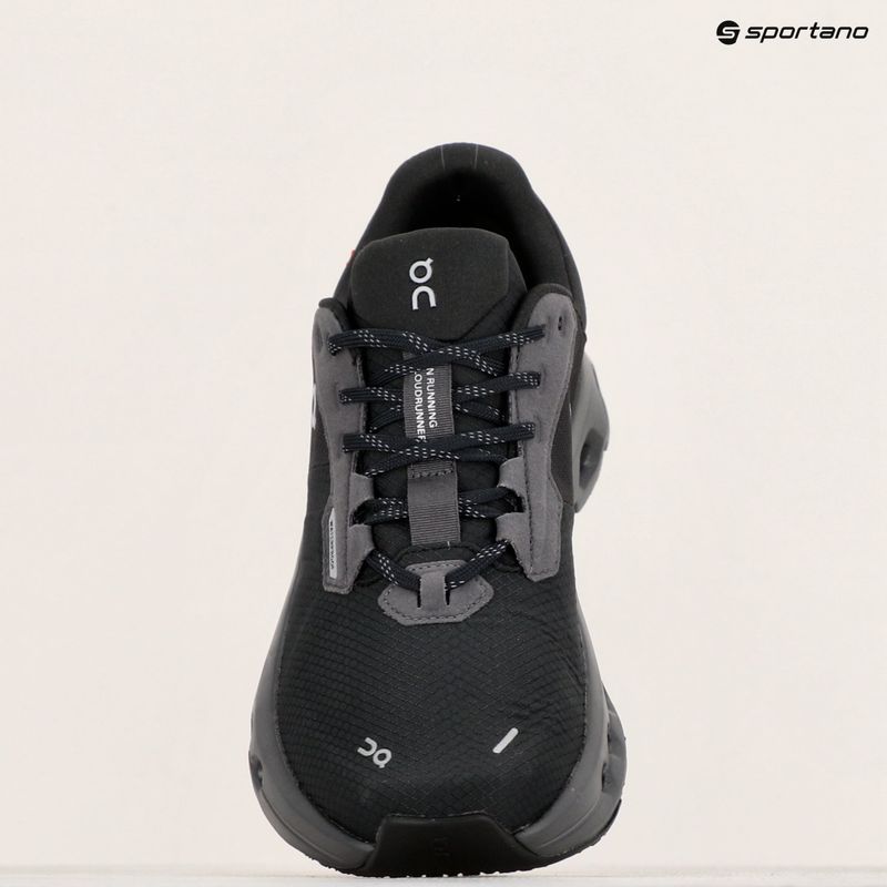 Women's running shoes On Cloudrunner 2 Waterproof magnet/black 20
