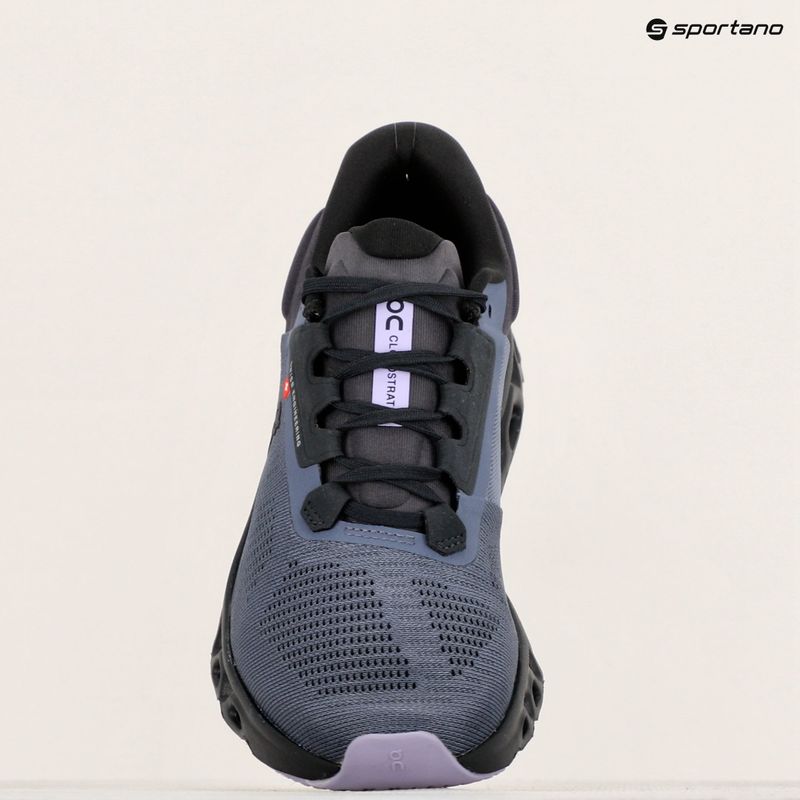 Women's running shoes On Running Cloudstratus 3 metal/wisteria 16