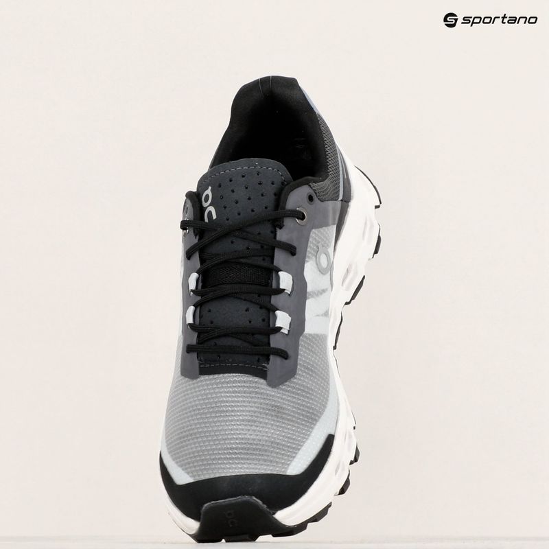 Women's On Running Cloudvista black/white running shoes 16