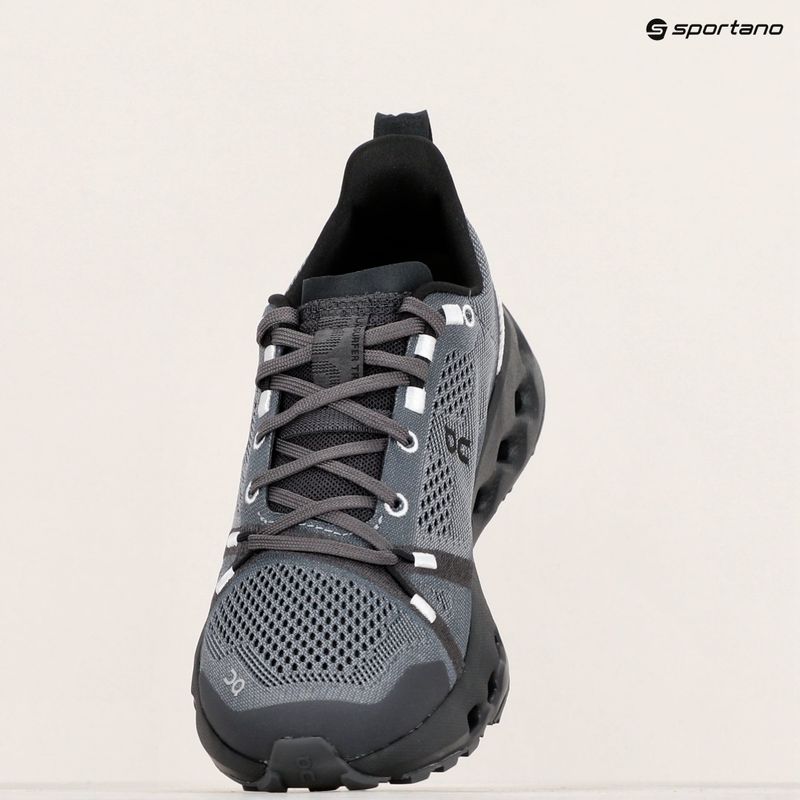 Women's On Cloudsurfer Trail running shoes eclipse/black 15