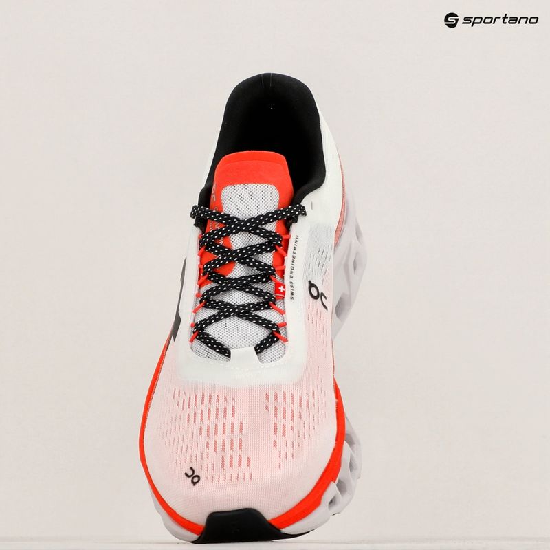 Men's On Running Cloudmonster 2 undyed/flame running shoes 9