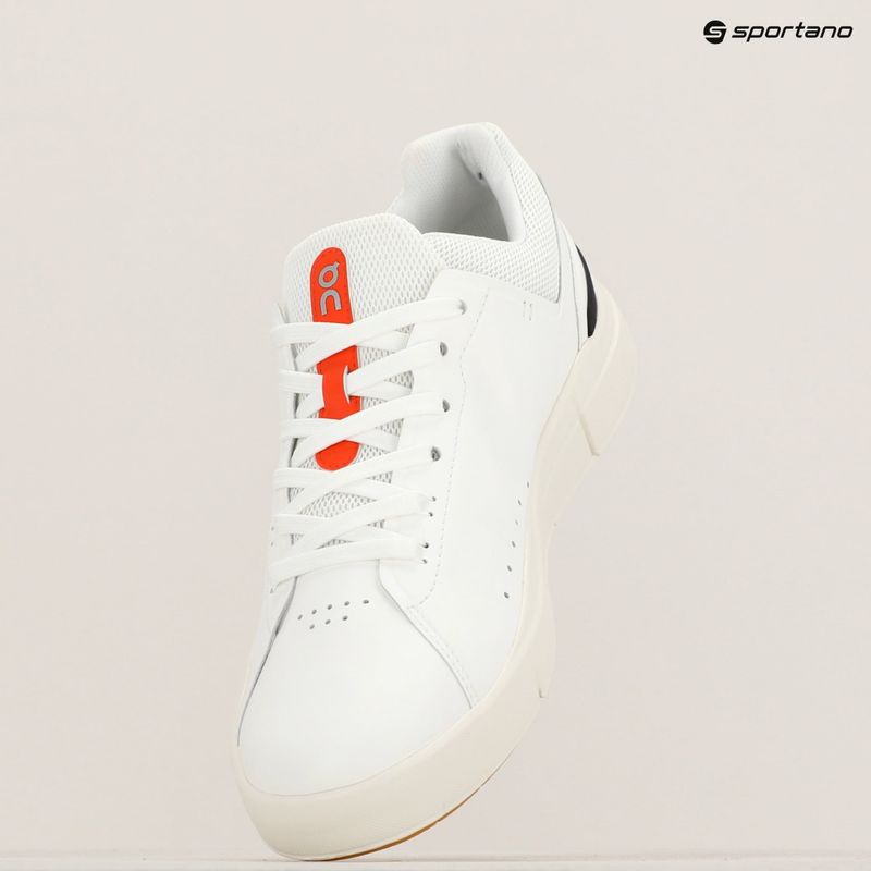 Men's On The Roger Advantage white/spice shoes 9