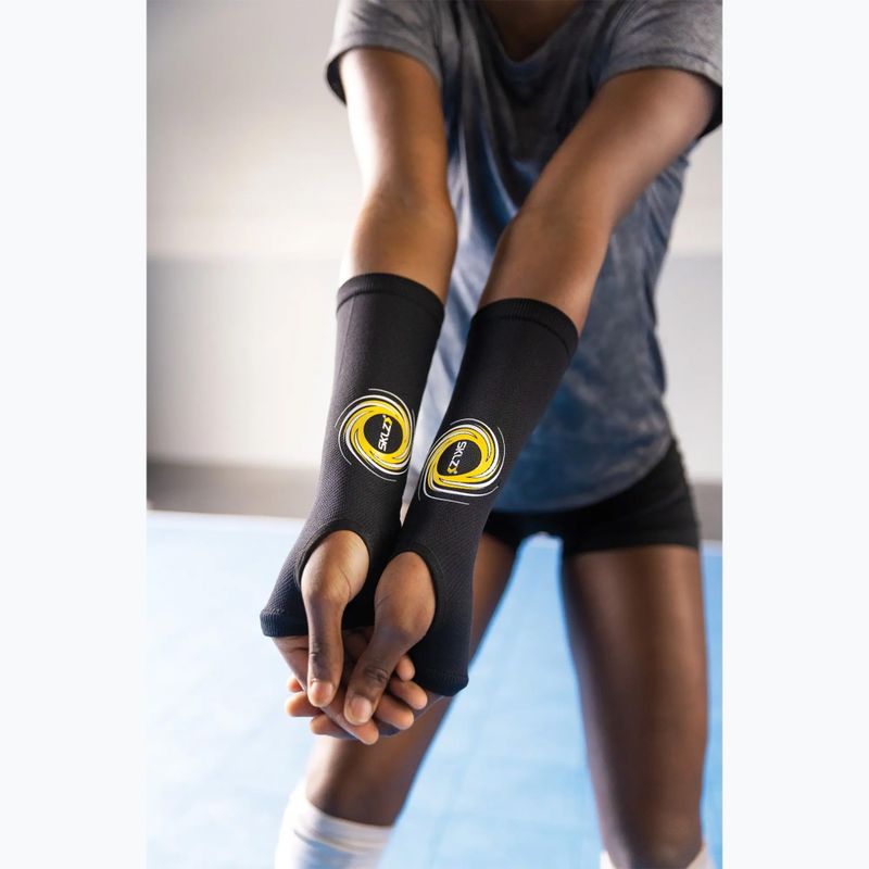 SKLZ Digging Compression Sleeves black/yellow 3