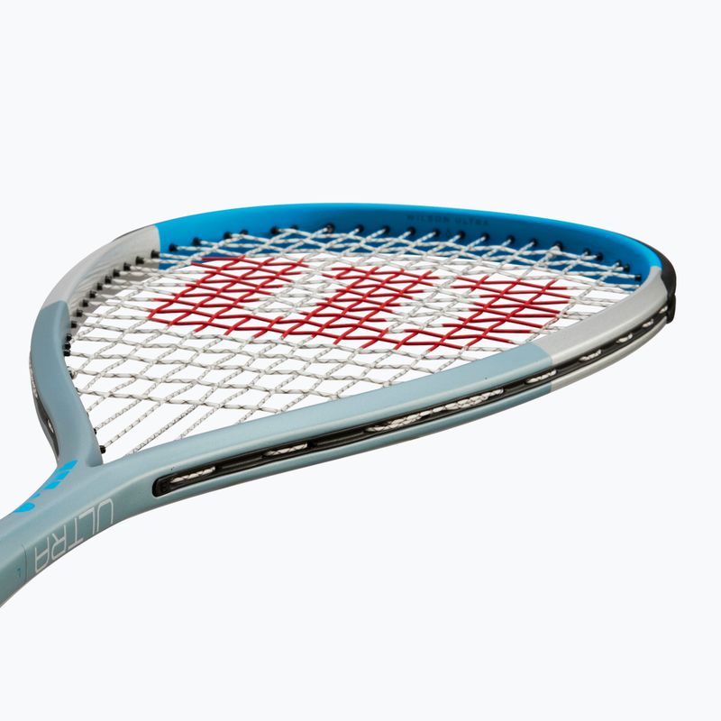 Wilson Ultra L blue/silver squash racket 10