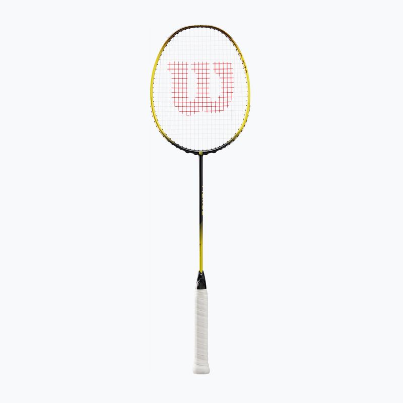 Badminton racket Wilson Fierce 570 gold/white