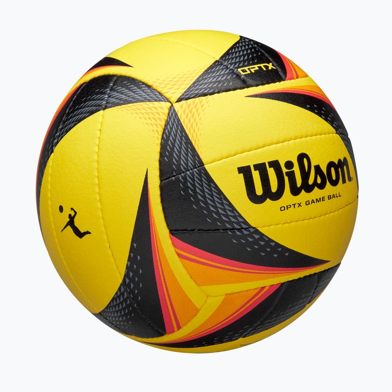 Volleyball Wilson OPTX AVP VB Game black/yellow size 5 2