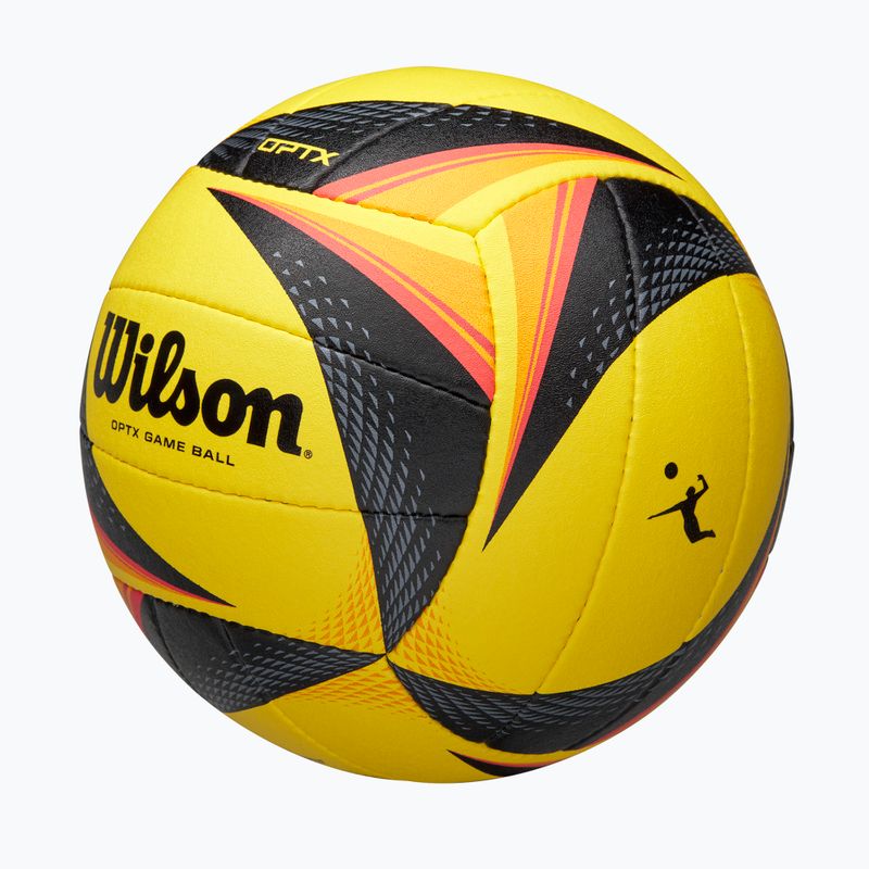Volleyball Wilson OPTX AVP VB Game black/yellow size 5 3