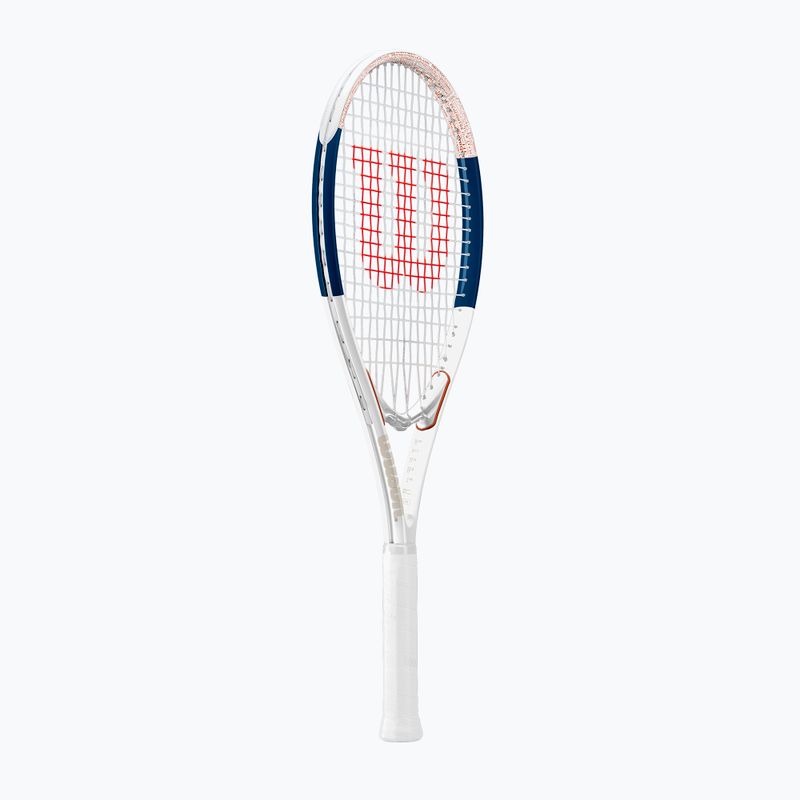 Wilson Roland Garros Elite tennis racket white and blue WR086110U 8