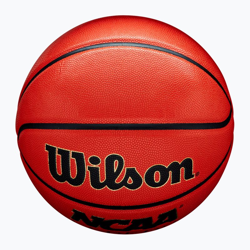 Basketball Wilson NCAA Legend orange/black size 6 5