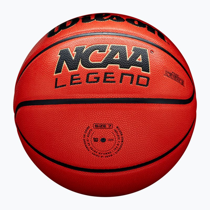 Basketball Wilson NCAA Legend orange/black size 6 6