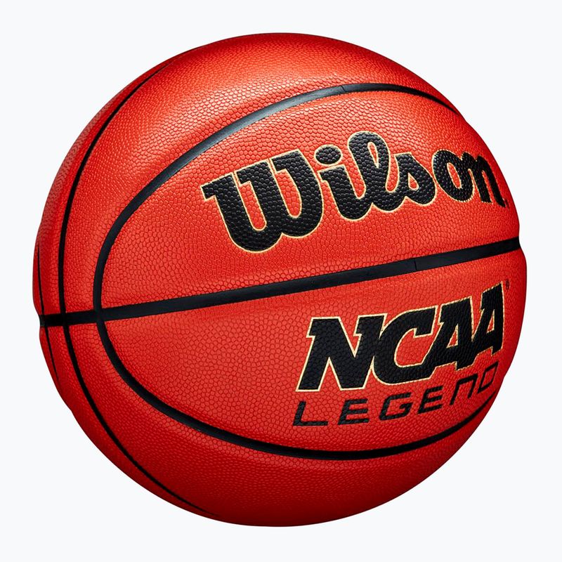 Basketball Wilson NCAA Legend orange/black size 5 2