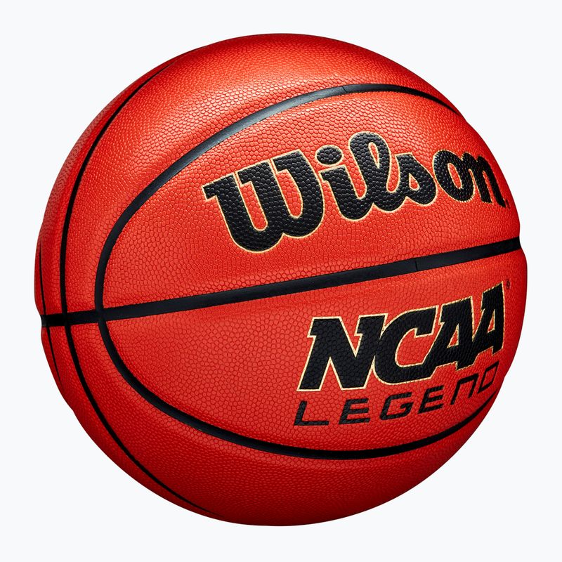 Basketball Wilson NCAA Legend orange/black size 7 2