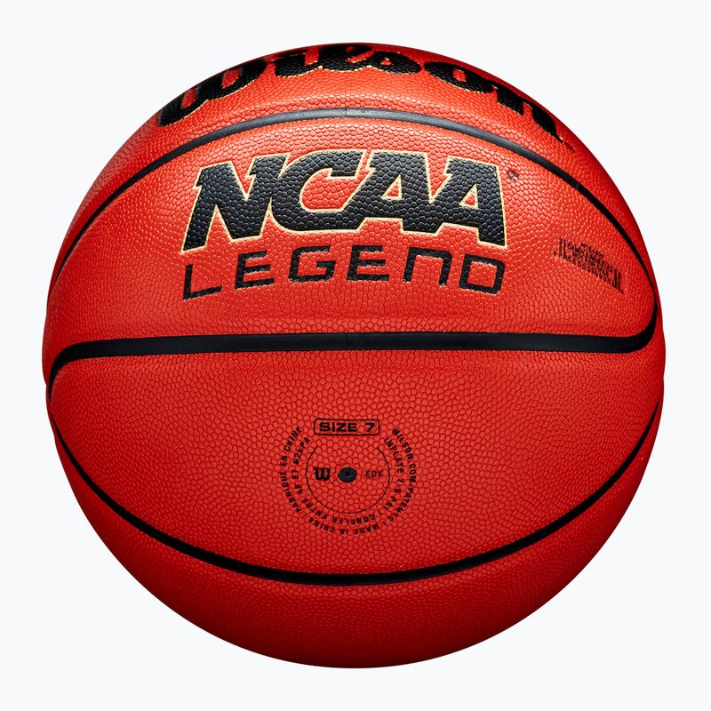 Basketball Wilson NCAA Legend orange/black size 7 6
