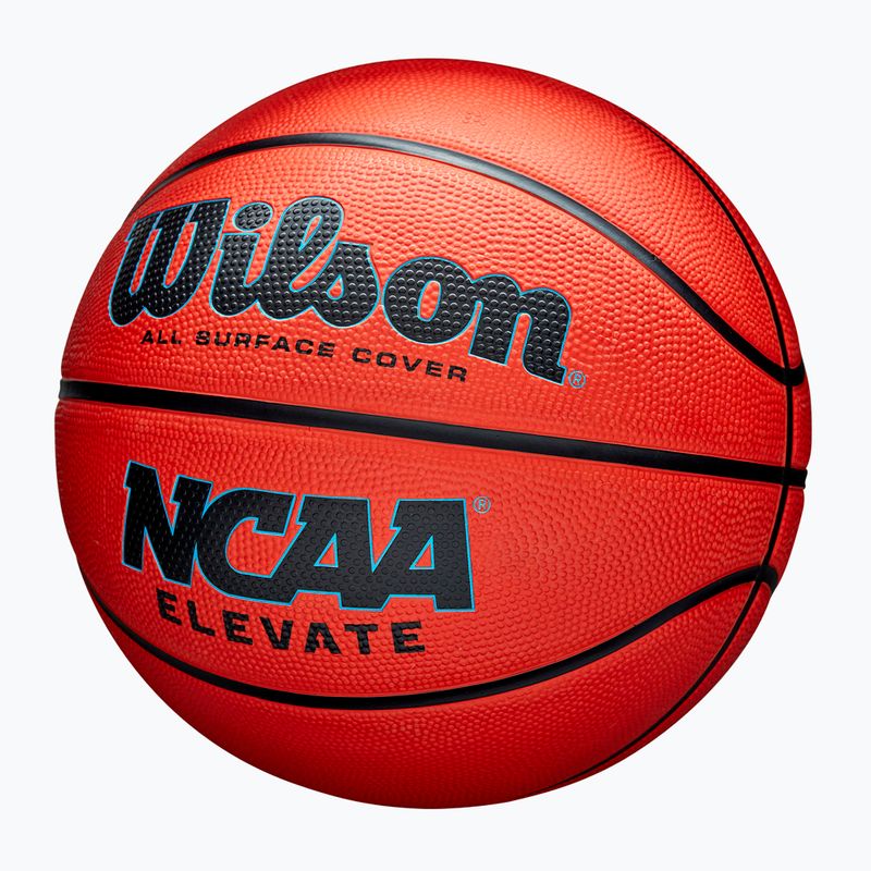 Wilson NCAA Elevate orange/black children's basketball size 5 3