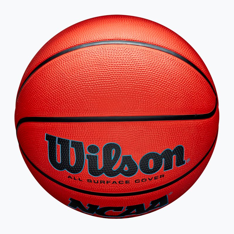 Wilson NCAA Elevate orange/black children's basketball size 5 4