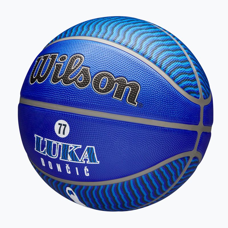 Wilson NBA Player Icon Outdoor Luka basketball WZ4006401XB7 size 7 3