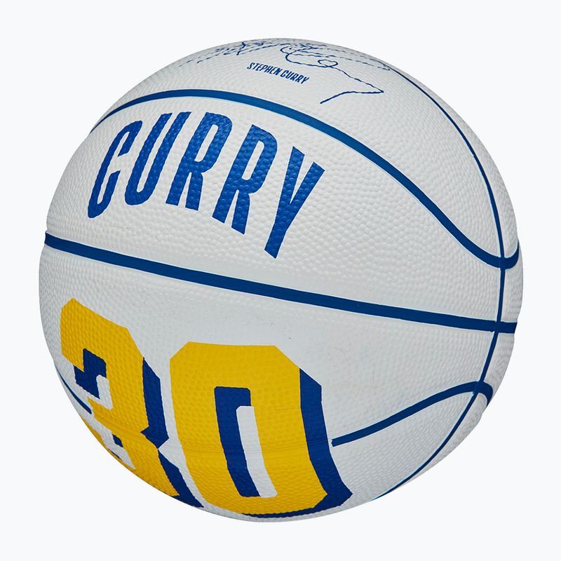 Wilson NBA Player Icon Mini Curry basketball WZ4007401XB3 size 3 4
