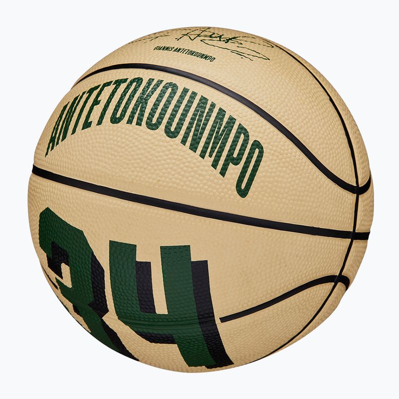 Wilson NBA Player Icon Mini Giannis basketball WZ4007501XB3 size 3 4