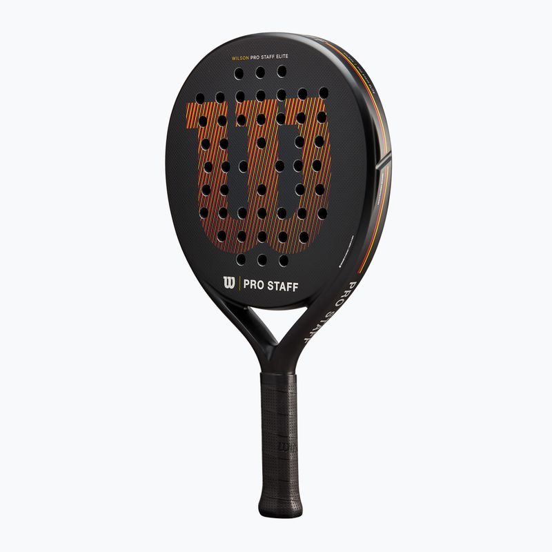 Wilson Pro Staff V2 Elite padel racket black/red/yellow 3
