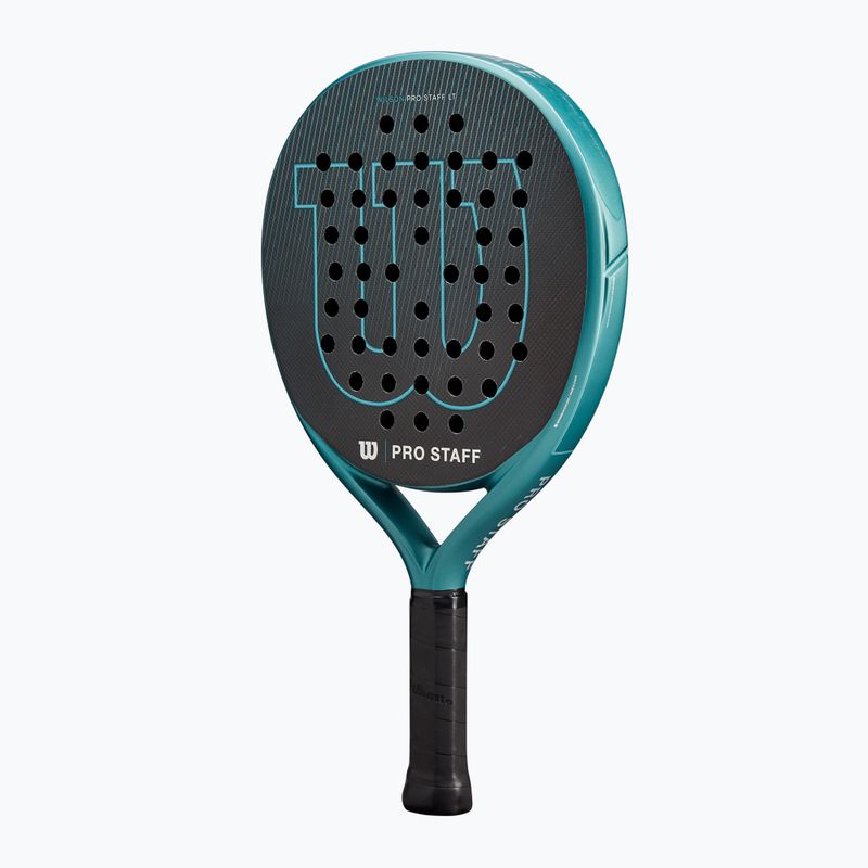 Wilson Pro Staff LT teal padel racket 3