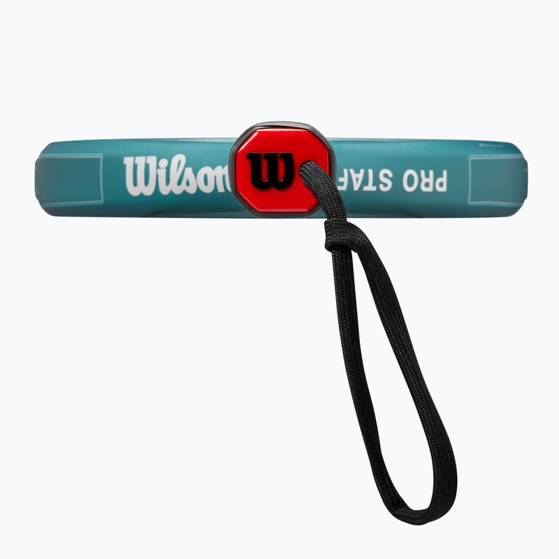 Wilson Pro Staff LT teal padel racket 6