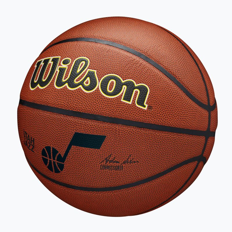 Wilson NBA Team Alliance Utah Jazz basketball WZ4011902XB7 size 7 3