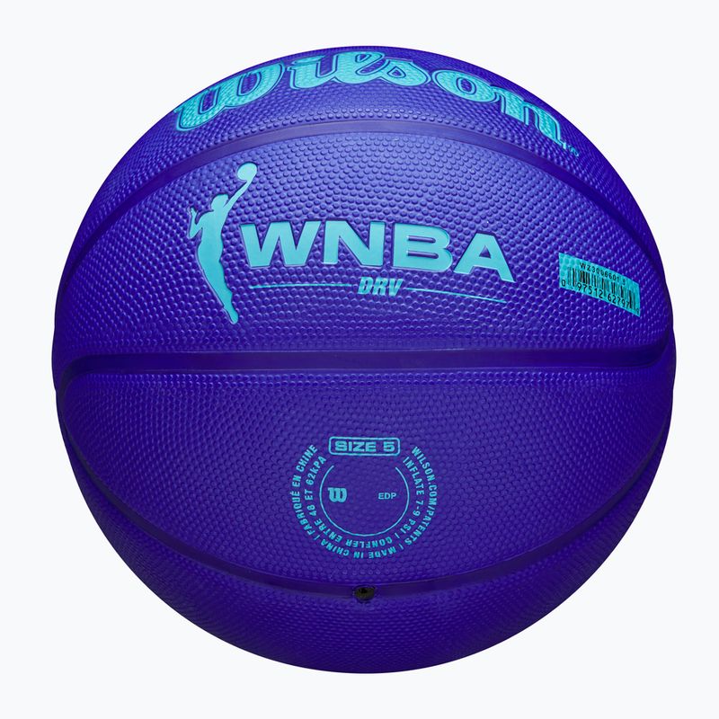 Wilson WNBA DRV basketball blue/turquoise size 6 5