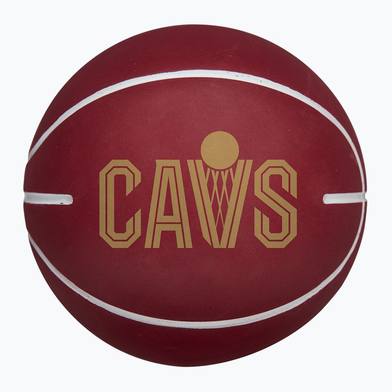 Basketball Wilson NBA Team Dribbler Cleveland Cavaliers brown 2
