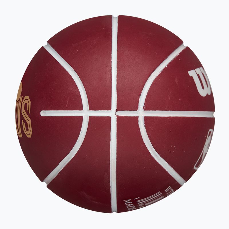 Basketball Wilson NBA Team Dribbler Cleveland Cavaliers brown size 7 3