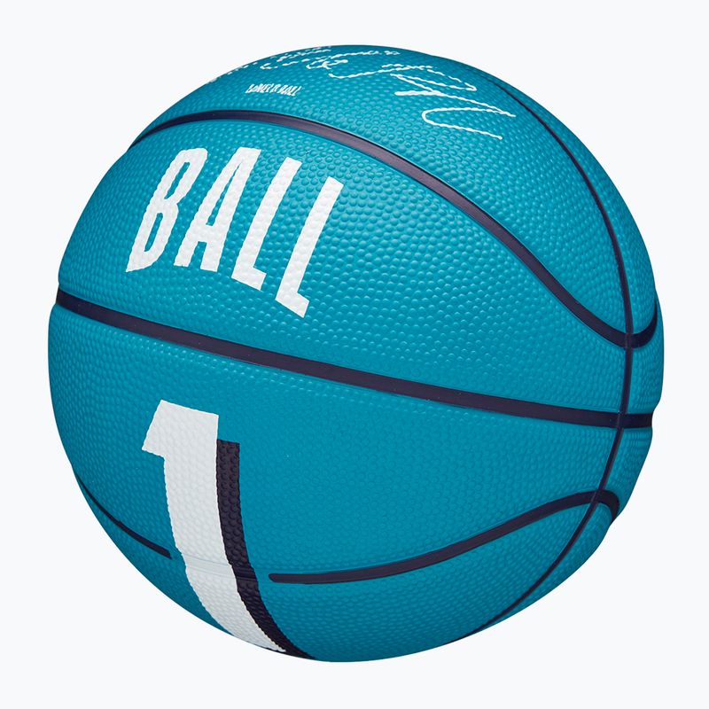 Wilson NBA Player Icon Mini Lamelo basketball WZ4012901XB3 size 3 4
