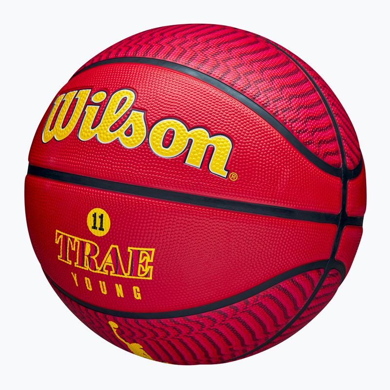 Wilson NBA Player Icon Outdoor Trae basketball WZ4013201XB7 size 7 3