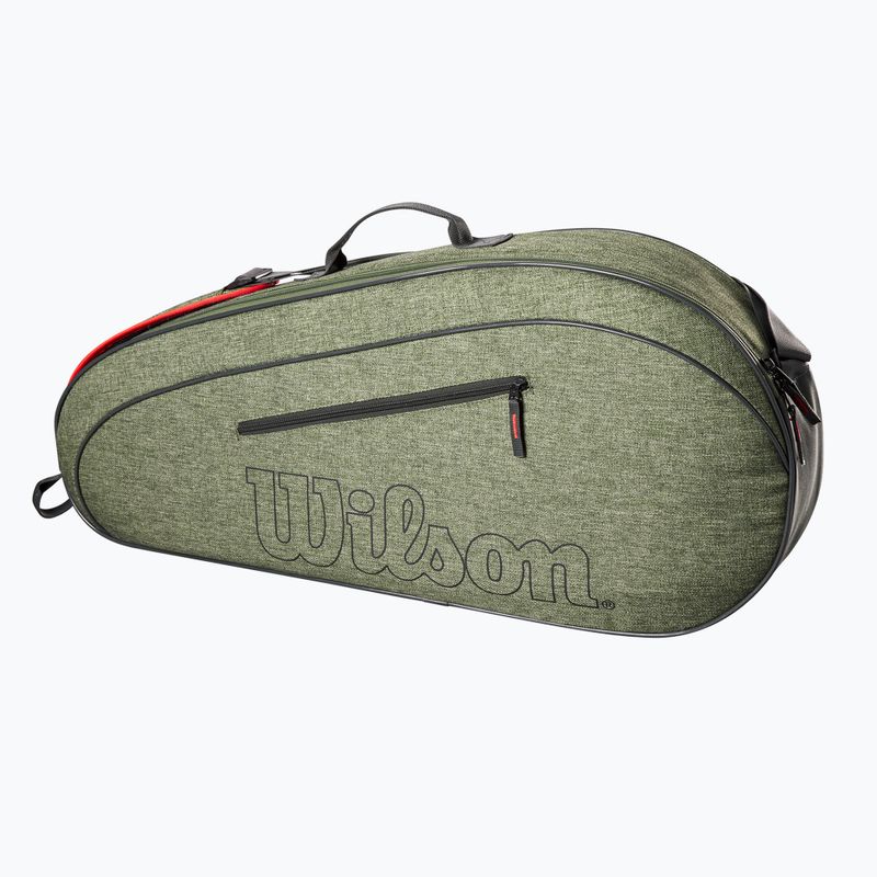 Wilson Team tennis bag 3Pk heather green