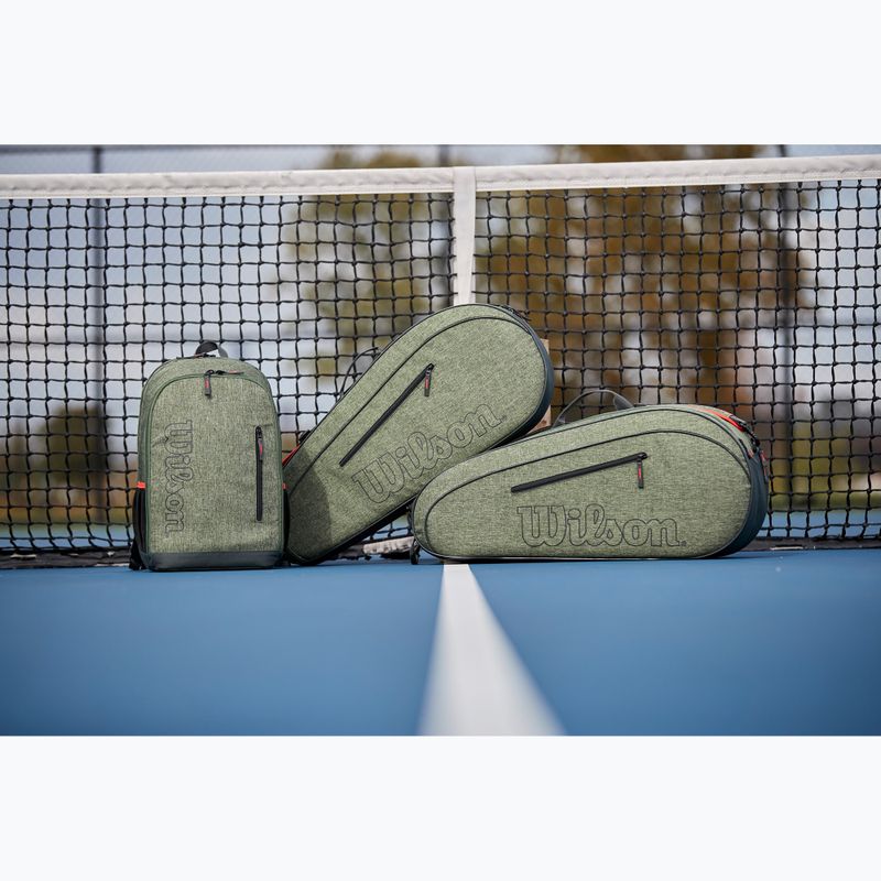 Wilson Team tennis bag 6Pk heather green 8