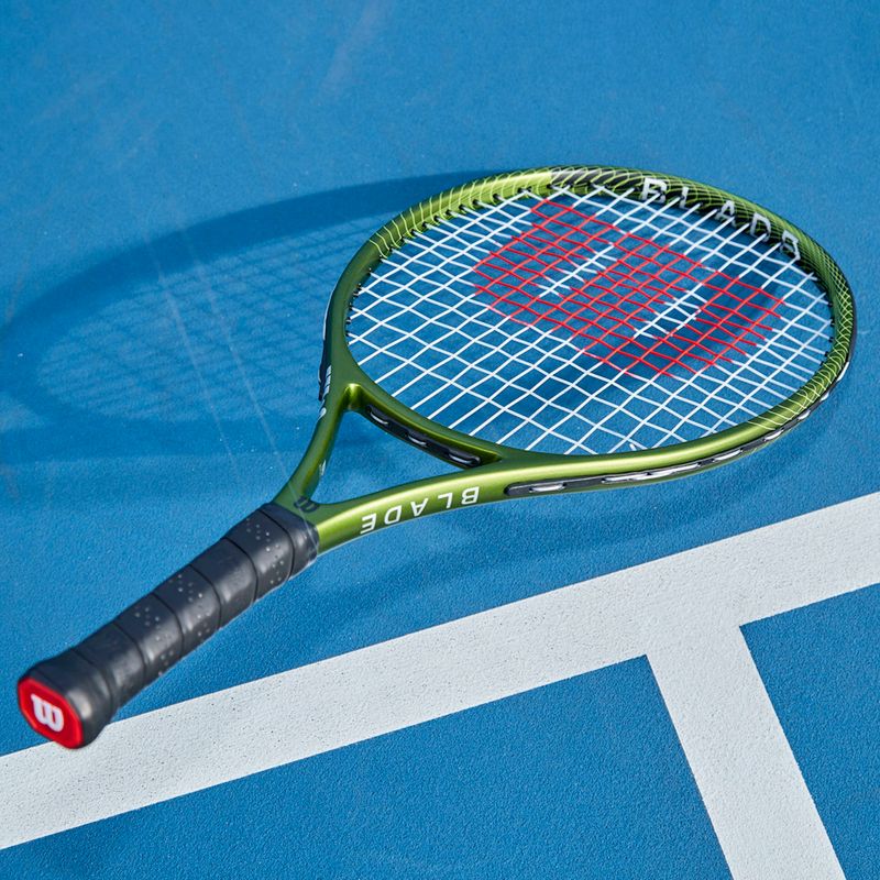 Children's tennis racket Wilson Blade Feel Comp 26 green WR125210U 10