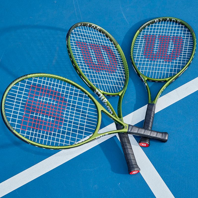 Children's tennis racket Wilson Blade Feel Comp 25 green WR125310U 11