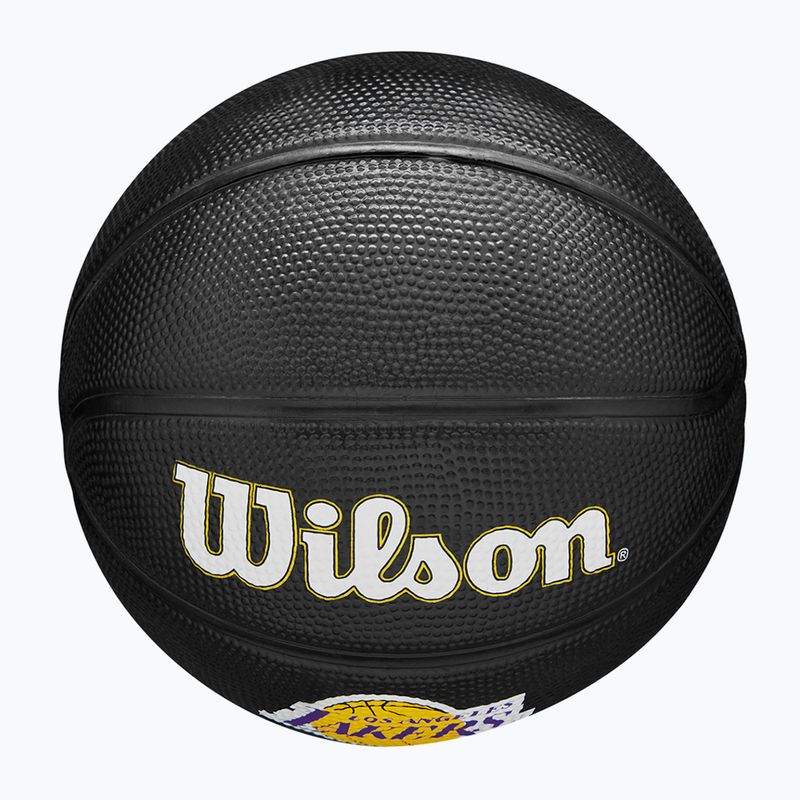 Wilson NBA Team Tribute Mini Los Angeles Lakers basketball WZ4017601XB3 size 3 5